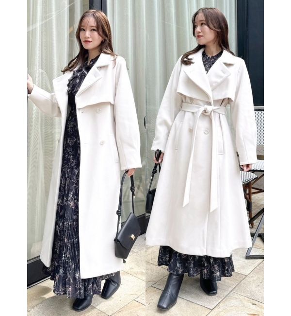 dazzlin「【３次追加受注承り中】2WAYカラーレディコート」|その他|