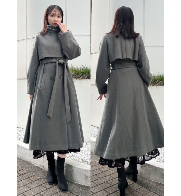 dazzlin「【３次追加受注承り中】2WAYカラーレディコート」|その他|