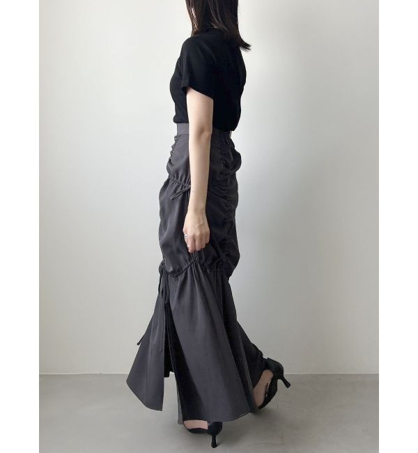 dazzlin「ギャザーリボンストリングマーメイド」|スカート|