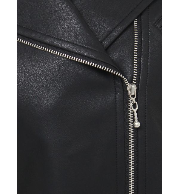 dazzlin「ショートライダースジャケット」|ライダースジャケット|