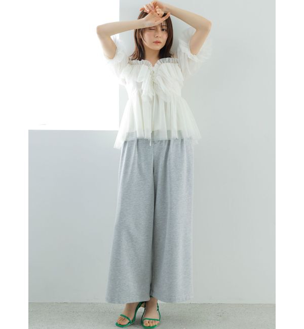 dazzlin「ハイウエストワイドパンツ」|その他|