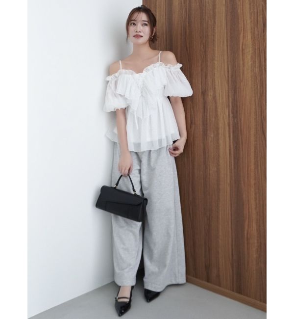 dazzlin「ハイウエストワイドパンツ」|その他|