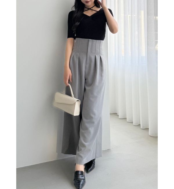 dazzlin「ハイウエストワイドパンツ」|その他|