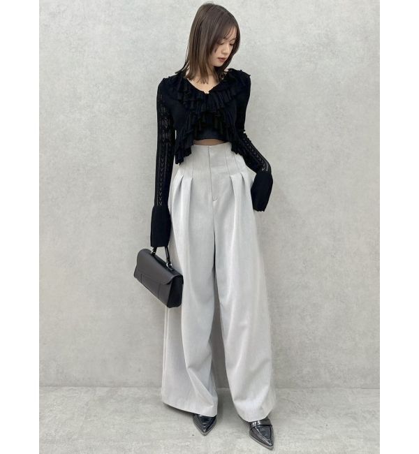 dazzlin「ハイウエストワイドパンツ」|その他|