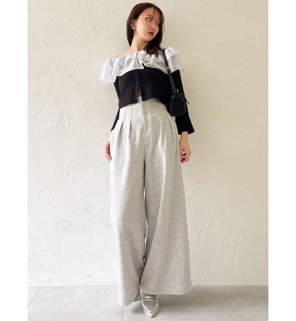 dazzlin「ハイウエストワイドパンツ」|その他|