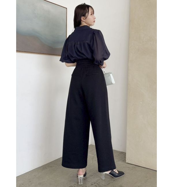 dazzlin「【藤井サチコラボ】コットンライクシアーシャツ」|シャツ・ブラウス|