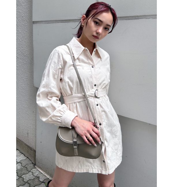EMODA「2WAYベルトシャツワンピース」|ワンピース|