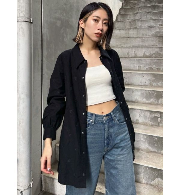 EMODA「2WAYベルトシャツワンピース」|ワンピース|