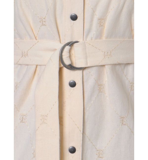 EMODA「2WAYベルトシャツワンピース」|ワンピース|