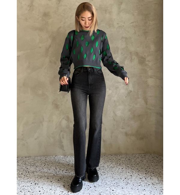 EMODA「ホールレイヤードニット」|ニット・セーター|