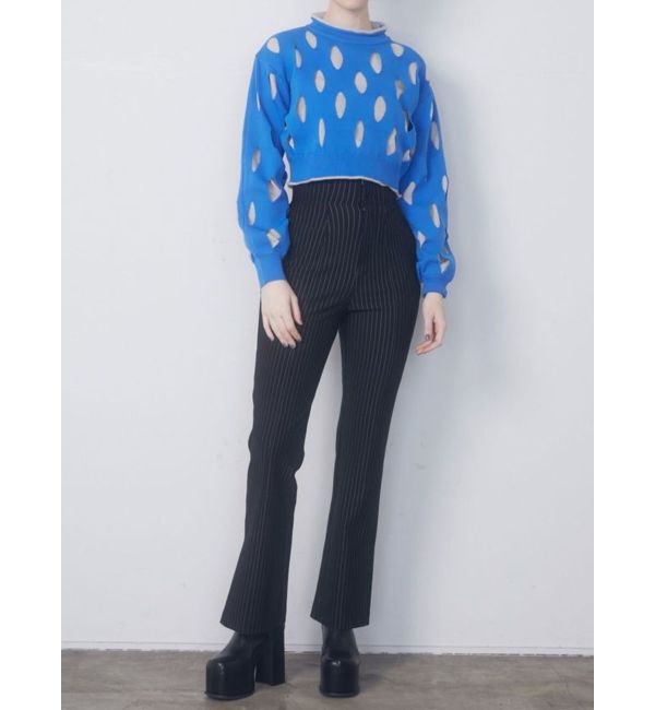 EMODA「ホールレイヤードニット」|ニット・セーター|