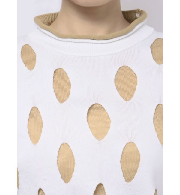 EMODA「ホールレイヤードニット」|ニット・セーター|