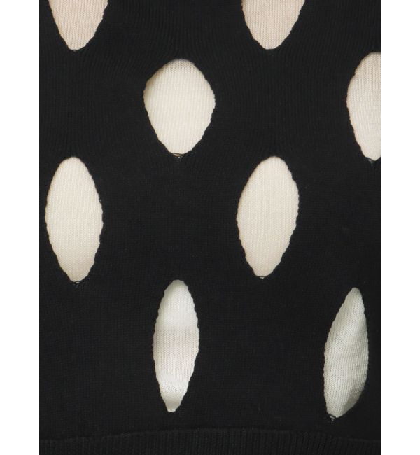EMODA「ホールレイヤードニット」|ニット・セーター|
