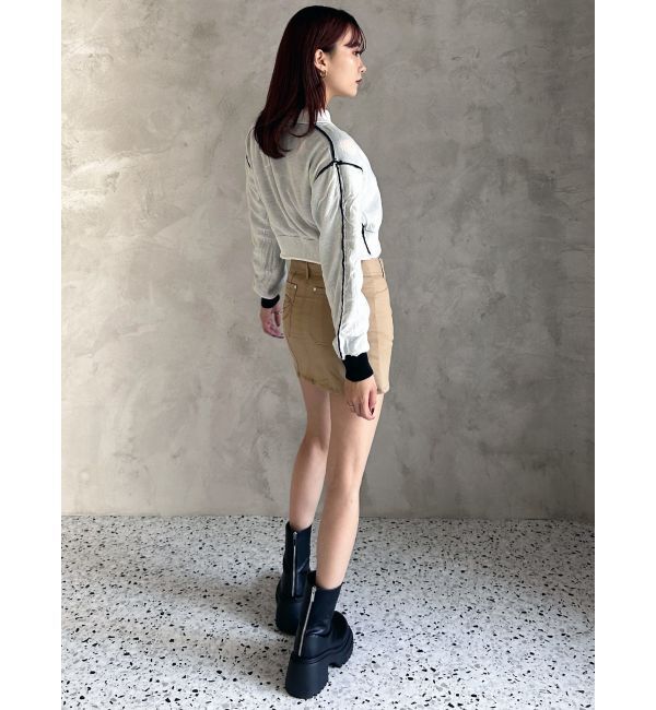 EMODA「ホールレイヤードニット」|ニット・セーター|