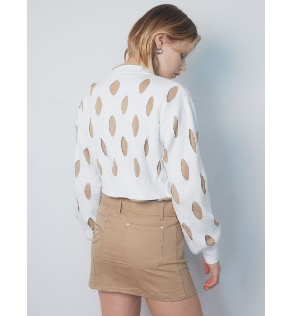 EMODA「ホールレイヤードニット」|ニット・セーター|