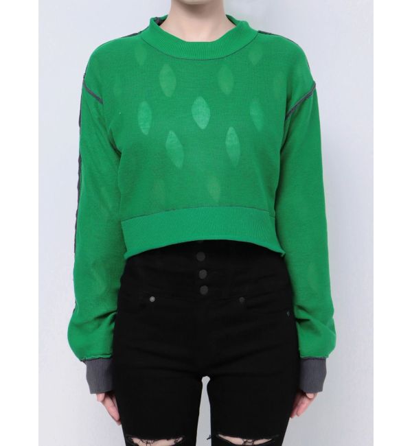 EMODA「ホールレイヤードニット」|ニット・セーター|