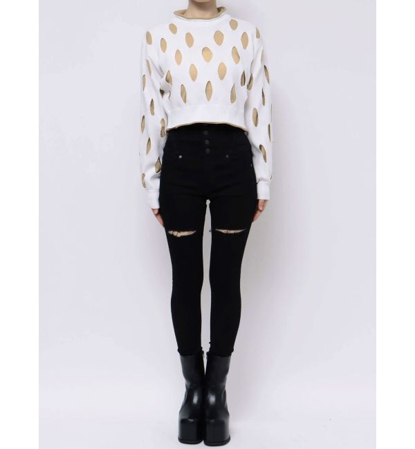 EMODA「ホールレイヤードニット」|ニット・セーター|