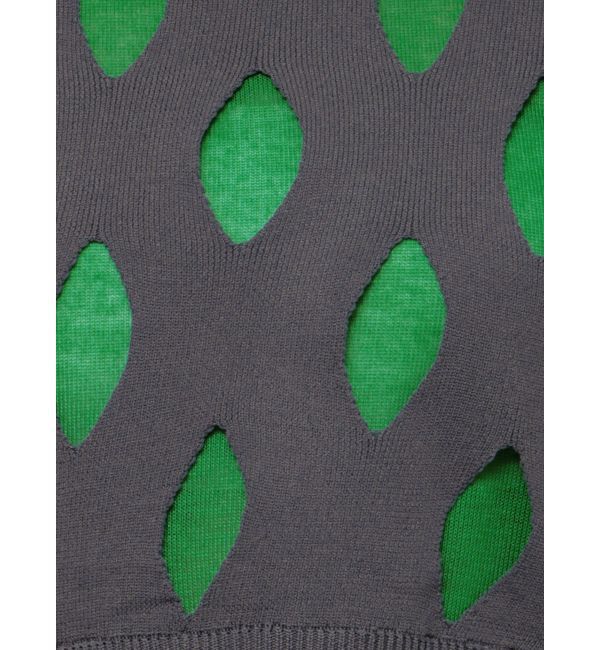 EMODA「ホールレイヤードニット」|ニット・セーター|