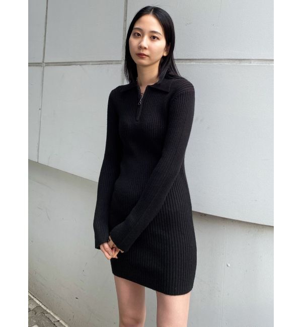 EMODA「カラージップニットワンピース」|ワンピース|