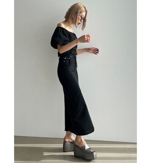 EMODA「デニムオフショルダートップ」|Tシャツ・カットソー|