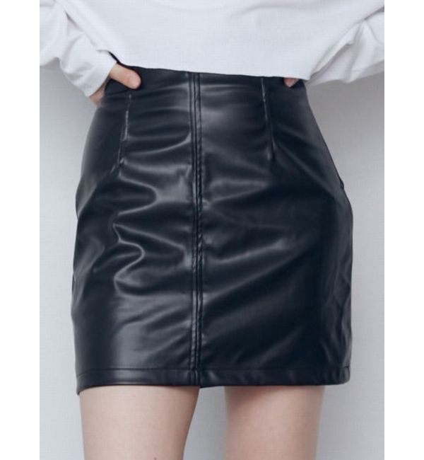 EMODA「カーブウエストミニスカート」|スカート|