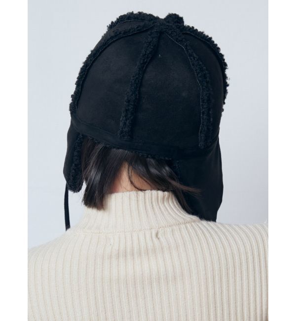 EMODA「フェイクムートンフライトキャップ」|キャップ・キャスケット|