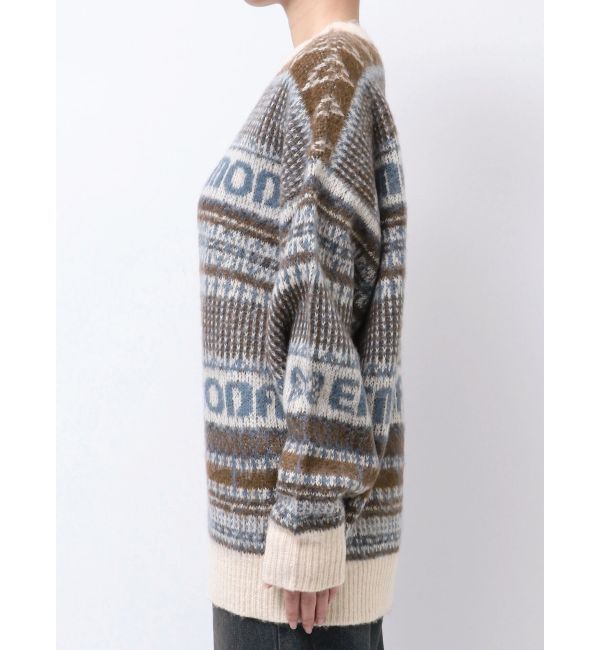 EMODA「ノルディックパターンオーバーニット」|ニット・セーター|