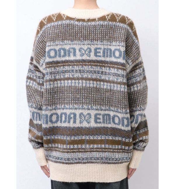 EMODA「ノルディックパターンオーバーニット」|ニット・セーター|