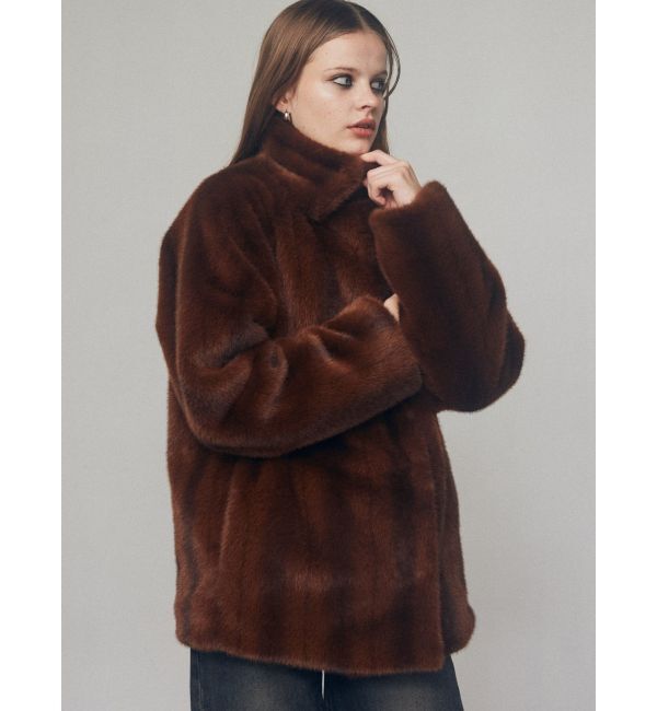 EMODA「ミディフェイクファーコート」|その他|