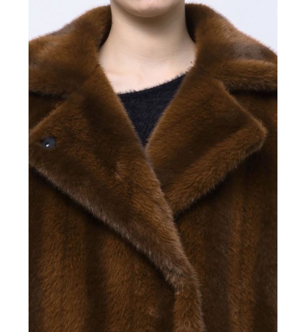 EMODA「ミディフェイクファーコート」|その他|