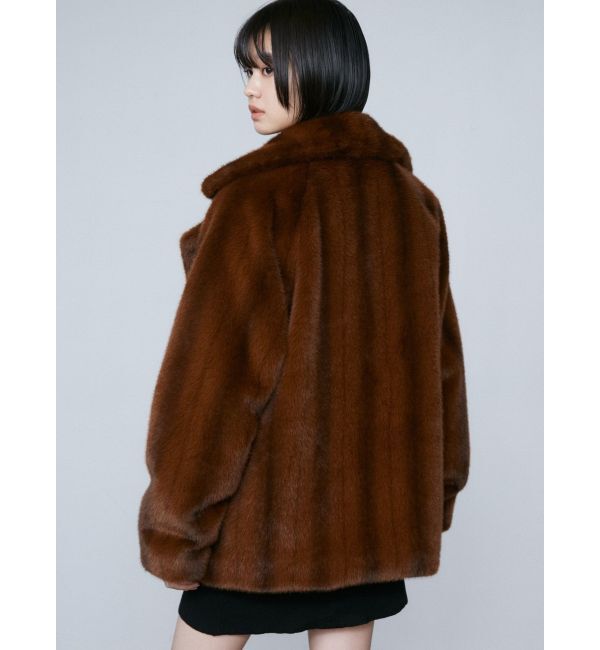 EMODA「ミディフェイクファーコート」|その他|