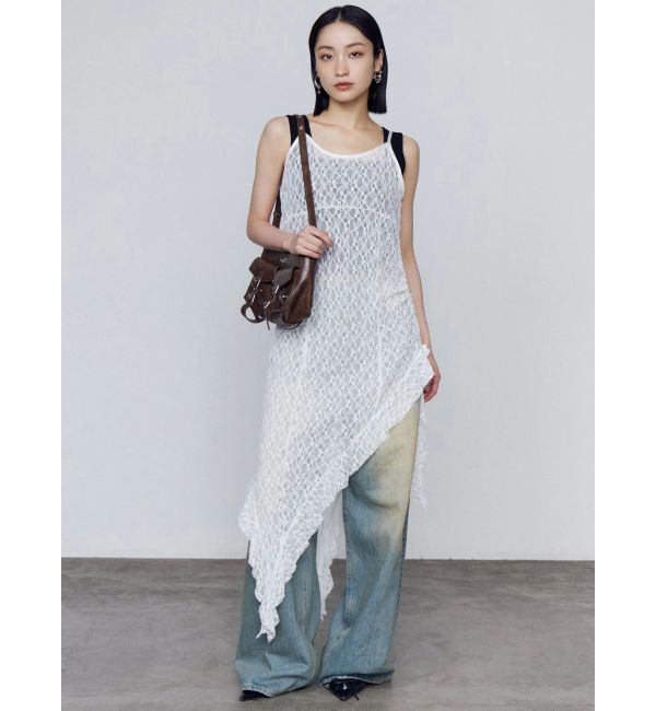 EMODA「ヴィンテージシェードルーズジーンズ」|デニム|