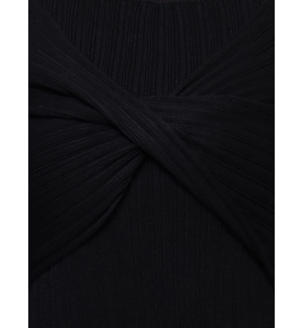 MERCURYDUO「2WAYランダムリブビスチェ風マーメイドニットワンピース」|ワンピース|