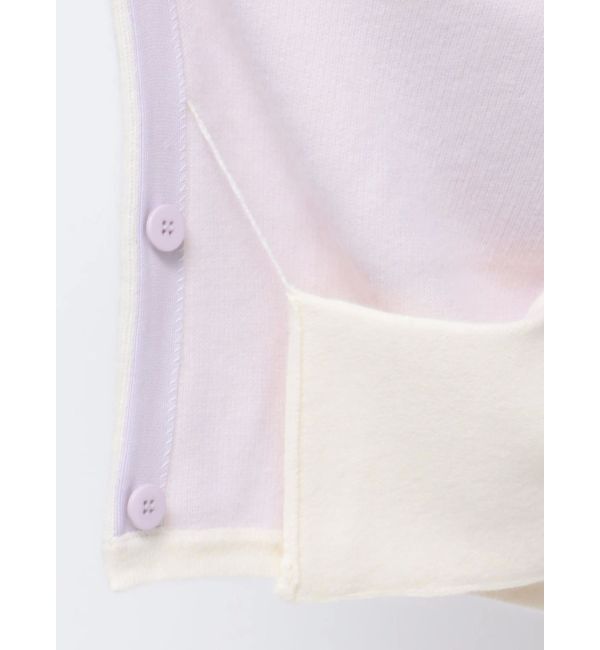 MERCURYDUO「ダブルフェイスコクーンミディニットカーディガン」|カーディガン|