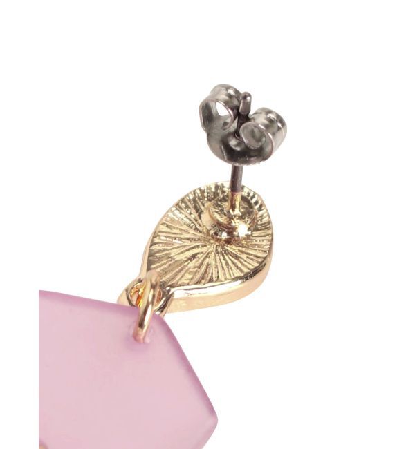 MERCURYDUO「フロストフラワーモチーフピアス」|ピアス|