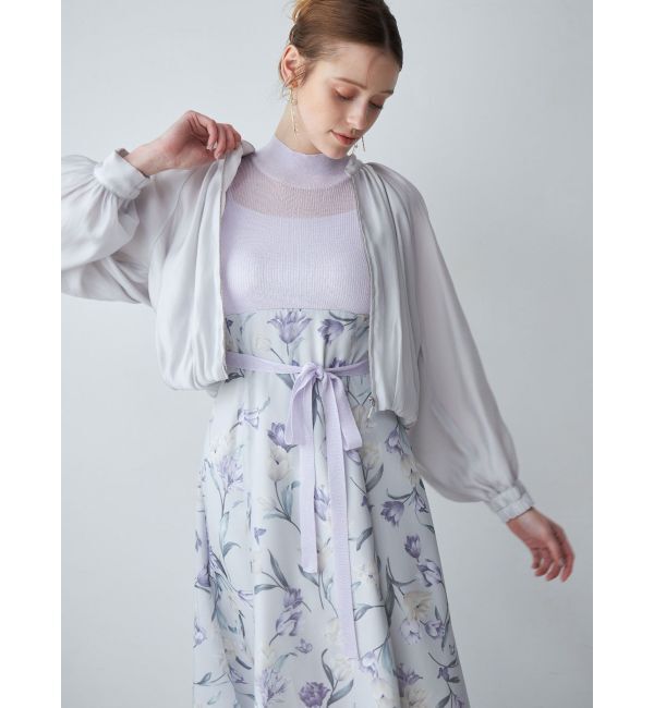 MERCURYDUO「ボリュームスリーブショートブルゾン」|ブルゾン・スタジャン|