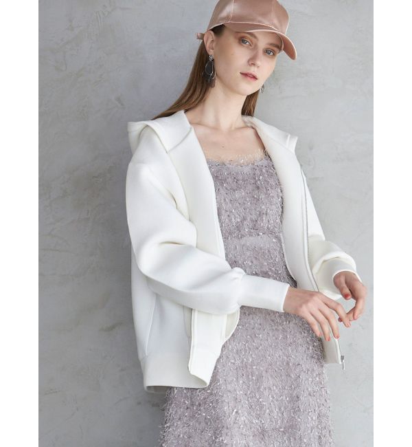 MERCURYDUO「フェザーフレアキャミワンピース」|ワンピース|