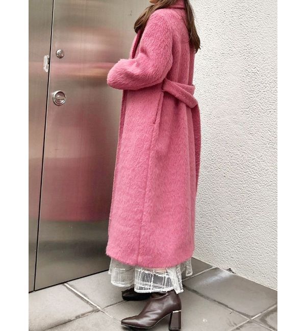 MERCURYDUO「シャギーロングチェスターコート」|チェスターコート|