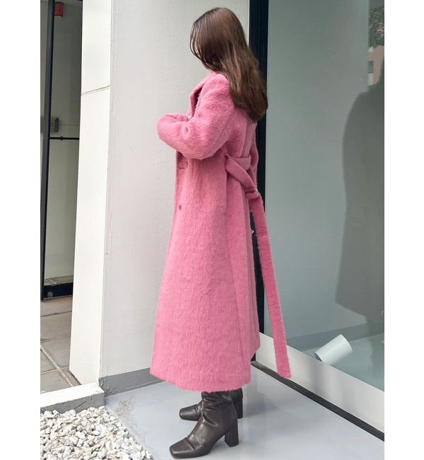 MERCURYDUO「シャギーロングチェスターコート」|チェスターコート|