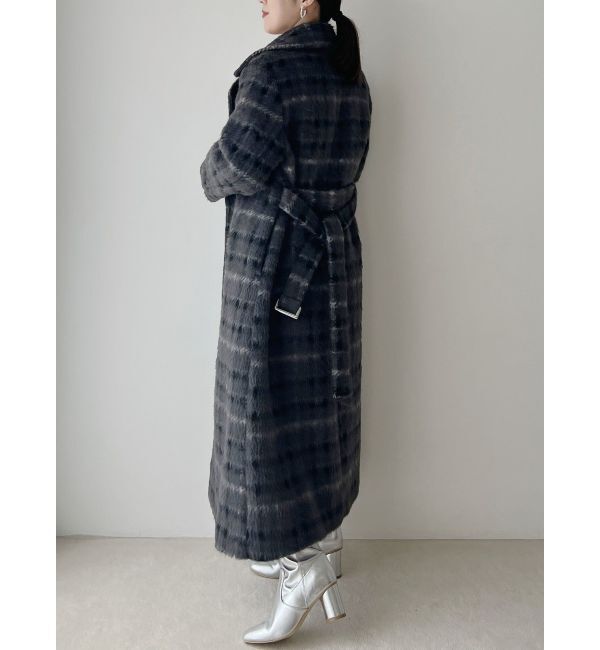 MERCURYDUO「シャギーロングチェスターコート」|チェスターコート|