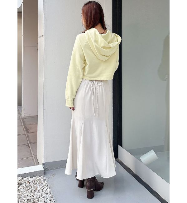 MERCURYDUO「バックレースアップストレッチマーメイドスカート」|スカート|