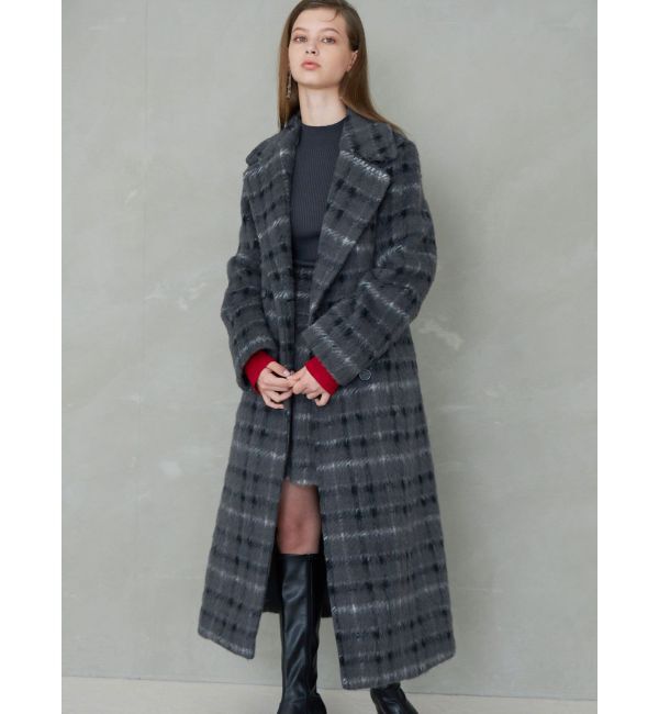 MERCURYDUO「シャギーチェックボックスプリーツミニスカパン」|その他|