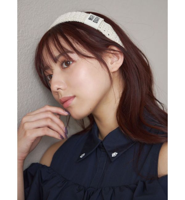 MERCURYDUO「【MARY QUANTコラボ】ポイントロゴカチューシャ」|カチューシャ|