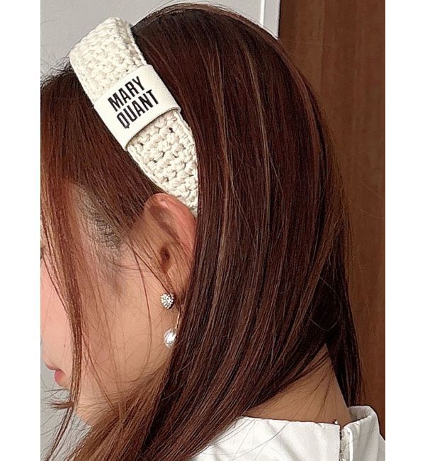 MERCURYDUO「【MARY QUANTコラボ】ポイントロゴカチューシャ」|カチューシャ|
