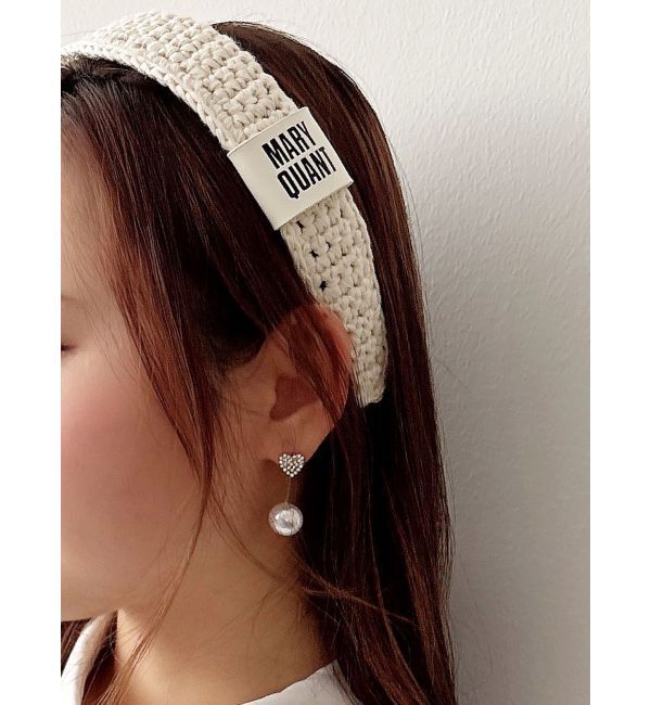 MERCURYDUO「【MARY QUANTコラボ】ポイントロゴカチューシャ」|カチューシャ|