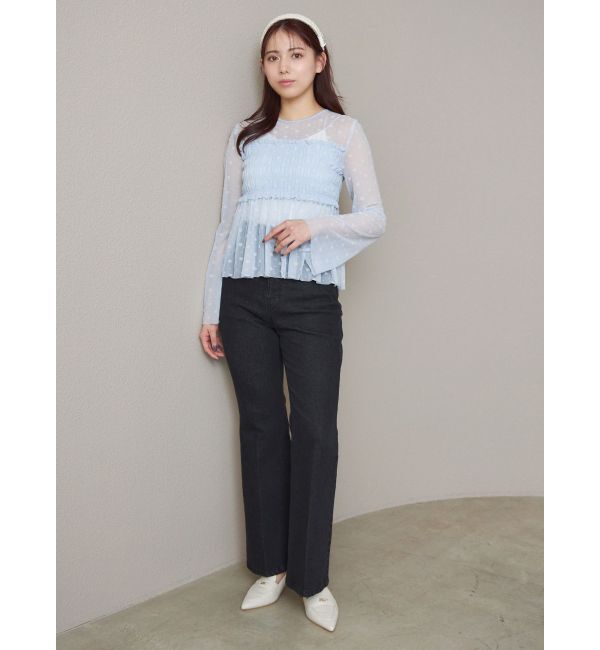 MERCURYDUO「【MARY QUANTコラボ】ポイントロゴカチューシャ」|カチューシャ|