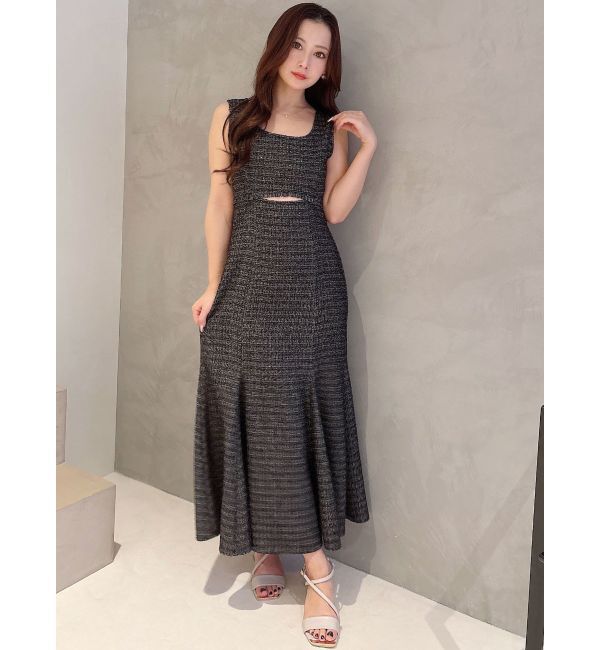 MERCURYDUO「メタルパーツストラップサンダル」|サンダル|