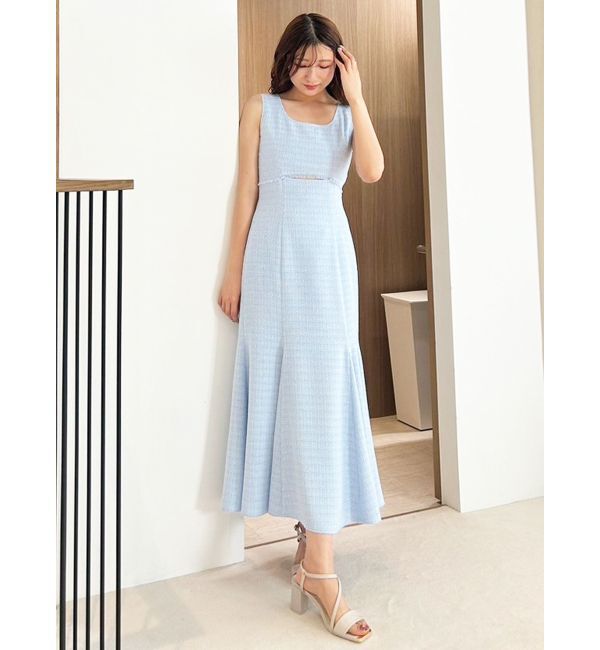 MERCURYDUO「メタルパーツストラップサンダル」|サンダル|