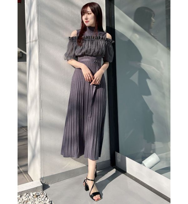 MERCURYDUO「メタルパーツストラップサンダル」|サンダル|