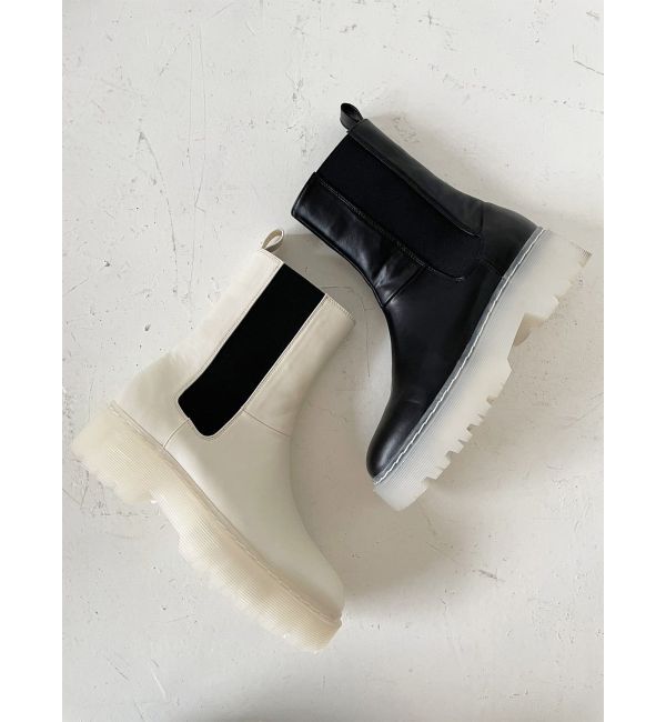 MURUA「ガムソールサイドゴアブーツ」|ショートブーツ|